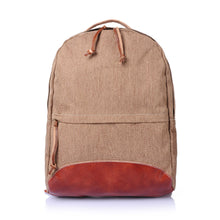 Men Women Canvas Backpack Vintage School Bag Large Capacity Zipper Casual Laptop Bag Travel Ruchsack khaki Mochilas Feminina TIML66 TIML66