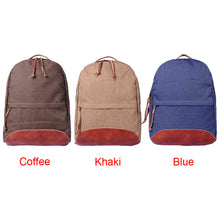 Men Women Canvas Backpack Vintage School Bag Large Capacity Zipper Casual Laptop Bag Travel Ruchsack khaki Mochilas Feminina TIML66 TIML66