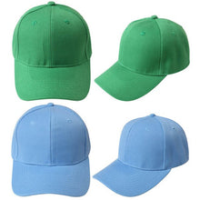 Men Women Unisex Plain Solid Cotton Baseball Cap Caps Blank Hat Washed Hats New TIML66