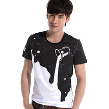 Men's 3D Designer Tees Shirt Short Sleeve T-shirts Milk Printed Cotton Plus Size Men Tshirt Homme TIML66