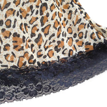 Moobody Women Sexy Leopard Print Thongs Dress Nighty Sleepwear Nightwear With G-string Ensemble Lingerie Nightgown Big Size XXL TIML66 TIML66