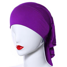 Muslim Headscarf Soft Comfortable Inner Hijab Caps Islamic Underscarf Hats PY3 TIML66