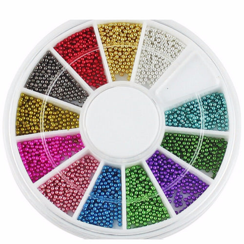 12 Colors Glitter Mix Color UV Gel Nail Art Acrylic Set TIML66