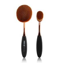 2pcs powder makeup foundation brush blend tools oval makeup cosmetic cream puff powder blush make up brushes TIML66