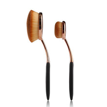 2pcss Powder Makeup Foundation Brush Blend Tools Oval Makeup Cosmetic Cream Puff Powder Blush Make Up Brushes TIML66
