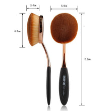 2pcss Powder Makeup Foundation Brush Blend Tools Oval Makeup Cosmetic Cream Puff Powder Blush Make Up Brushes TIML66