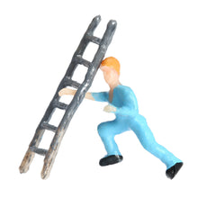 25pcs workmen model train workers figures workman painted little people model building 1 7 scale toy figures for kids TIML66