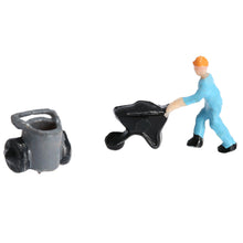 25pcs workmen model train workers figures workman painted little people model building 1 7 scale toy figures for kids TIML66