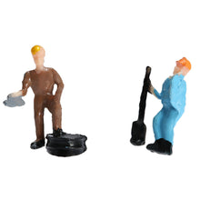 25pcs workmen model train workers figures workman painted little people model building 1 7 scale toy figures for kids TIML66