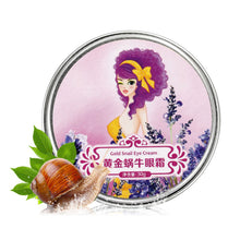 30g Anti-Dark Circle Wrinkle Anti Puffiness Wrinkles Gold Snail Repair Eye Cream TIML66