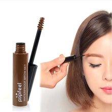 4 Color Eyebrow Mascara Dye Cream Tint Gel Brush Waterproof Beauty Makeup Tool TIML66