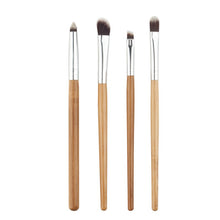 4pcss Eye Brushes Set Eyeshadow Foundation Mascara Blending Pencil Brush Makeup Tool Cosmetic Black Popular TIML66