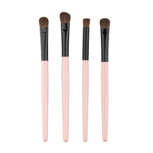 4pcs eye brushes set eyeshadow foundation mascara blending pencil brush makeup tool cosmetic black popular TIML66
