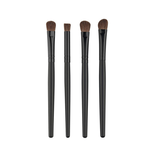 4pcs eye brushes set eyeshadow foundation mascara blending pencil brush makeup tool cosmetic black popular TIML66
