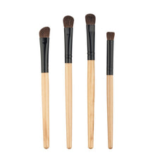 4pcs eye brushes set eyeshadow foundation mascara blending pencil brush makeup tool cosmetic black popular TIML66