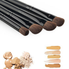 4pcss Eye Brushes Set Eyeshadow Foundation Mascara Blending Pencil Brush Makeup Tool Cosmetic Black Popular TIML66