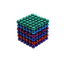 5mm Magnetic Beads 216 Pieces Colormix Magnetic Balls Puzzle Spheres Educational Toy for DIY Project TIML66 TIML66