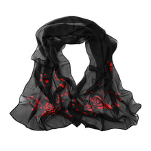 long scarf women shawl soft floral print chiffon pashmina silk thin scarf TIML66
