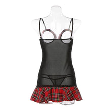 Sexy Lingerie Miss Naughty Nightwear Women's Sexy Sleepwear Suit See-through G-string Thongs Nighty Middle Size TIML66 TIML66