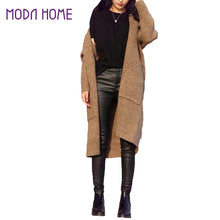 women cardigan long sleeve knitted sweatercasual loose knitwear women long sweater blusas grey black camel TIML66