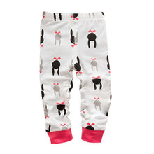 New Baby Kids Girl Boy Tracksuit Bunny Rabbit Cotton Pajamas Underwear Suit 0-7 Y Y2 TIML66