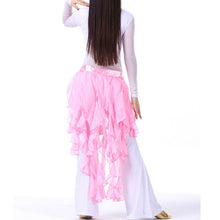 New Belly Dance Costume Tassel Wrap Belt Chain Skirts Chiffon Hip Scarf Tribal Waves TIML66