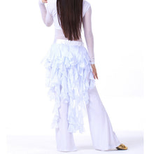 New Belly Dance Costume Tassel Wrap Belt Chain Skirts Chiffon Hip Scarf Tribal Waves TIML66