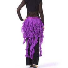 New Belly Dance Costume Tassel Wrap Belt Chain Skirts Chiffon Hip Scarf Tribal Waves TIML66