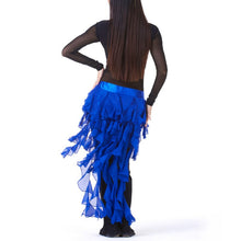 New Belly Dance Costume Tassel Wrap Belt Chain Skirts Chiffon Hip Scarf Tribal Waves TIML66
