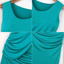 Celebrity Sexy Women Dress Overlay Ruffles O Neck Sleeveless Bodycon Mini Dress Black Khaki Blue TIML66 TIML66