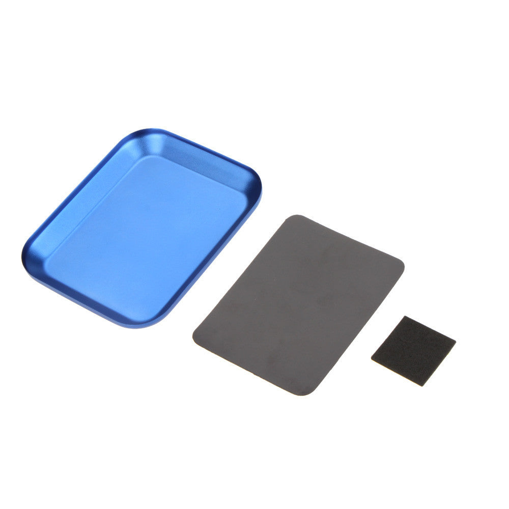 design aluminium screw tray magnetic tray for rc model fuel car accessories like screws TIML66
