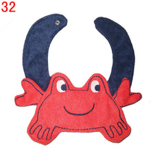Baby Bibs Animals Waterproof Cotton Saliva Towel Kids Infant Lunch BibJFY66