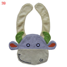 Baby Bibs Animals Waterproof Cotton Saliva Towel Kids Infant Lunch BibJFY66