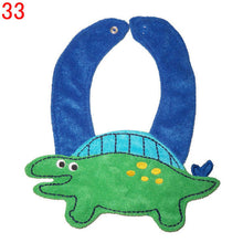 Baby Bibs Animals Waterproof Cotton Saliva Towel Kids Infant Lunch BibJFY66