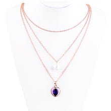 multilayer gold plated statement necklace choker pendant jewelry for women gift girls TIML66