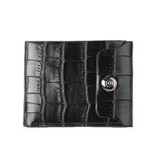 Men Wallets PU Leather Crocodile Emboss Purse With ID Credit Card Holder BlackCoffee Invisible Fastenings Carteira TIML66 TIML66