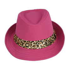Multicolors Plaid Boy Girl Jazz Hat Striped Topper Cool Fedora Curly Brim Baby Kids Cap  TIML66 TIML66