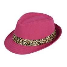 Multicolors Plaid Boy Girl Jazz Hat Striped Topper Cool Fedora Curly Brim Baby Kids Cap  TIML66 TIML66