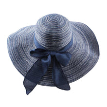 hats for women floppy hat wide brim bow ornament sun hat foldable beach cap women TIML66