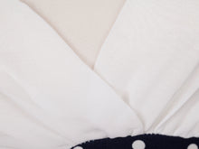 Women Chiffon Dress Deep V Neck Polka Dot Patchwork Side Zipper Long Sleeve Vestidos Femininos Mini Dress White TIML66 TIML66