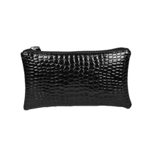 women clutch bag crocodile patent leather wrist strap zipper wallets casual coin purse dollar price TIML66