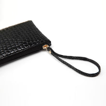 women clutch bag crocodile patent leather wrist strap zipper wallets casual coin purse dollar price TIML66
