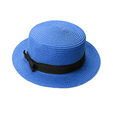 Women Lady Fedora Hat Trilby Bowknot Straw fedora Panama Beach Women Hat feminino  TIML66 TIML66