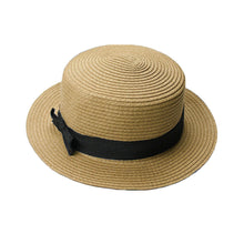 Women Lady Fedora Hat Trilby Bowknot Straw fedora Panama Beach Women Hat feminino  TIML66 TIML66