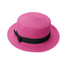 Women Lady Fedora Hat Trilby Bowknot Straw fedora Panama Beach Women Hat feminino  TIML66 TIML66