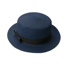 Women Lady Fedora Hat Trilby Bowknot Straw fedora Panama Beach Women Hat feminino  TIML66 TIML66