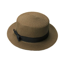 Women Lady Fedora Hat Trilby Bowknot Straw fedora Panama Beach Women Hat feminino  TIML66 TIML66