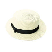 Women Lady Fedora Hat Trilby Bowknot Straw fedora Panama Beach Women Hat feminino  TIML66 TIML66