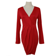women sexy dress deep v neck long sleeve wrap bandage dress plus size bodycon dress vestidos xxxl TIML66