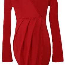 women sexy dress deep v neck long sleeve wrap bandage dress plus size bodycon dress vestidos xxxl TIML66